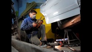 Ford Mondeo. Body repair, work with metal. Ремонт кузова, работа с металлом.