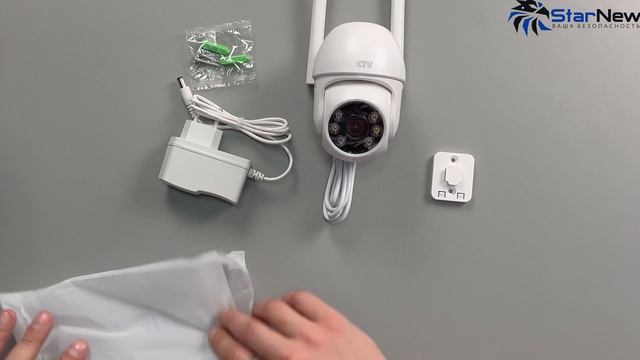 Уличная поворотная IP камера видеонаблюдения! Искусственный интеллект с цветным ночным режимом! смотреть онлайн