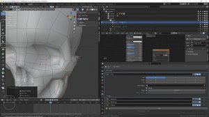 Blender Избушка ► 3.12. Заявочный план. Свои ассеты череп - материал.