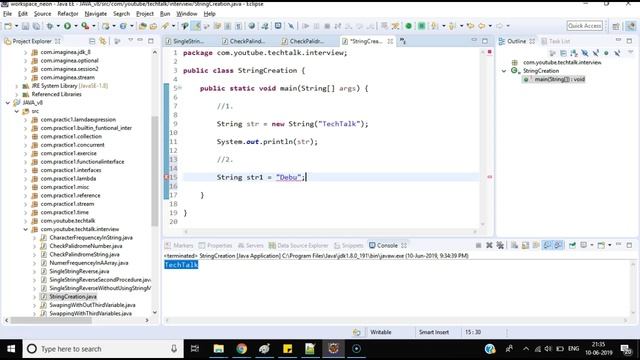 Different way to create String in java | Core Java Interview Question - String Literal & New Keywor