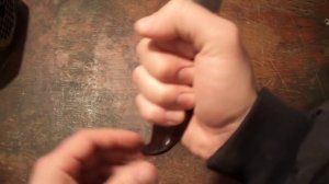 Финский нож из мехпилы. Рукоять с грибком - моренный дуб. puukko Hand Made