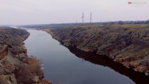 Aerial. Сооружение (плотина) № 14 р. Базавлук. р. Каменка. Аэросъемка. #моякраїна