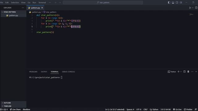 Interview questions about star pattern in python | Upcoming videos updates? | Learn with Esprit