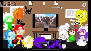 Undertale Reacts to Epic!Sans vs Delta!Sans(Gacha Club)