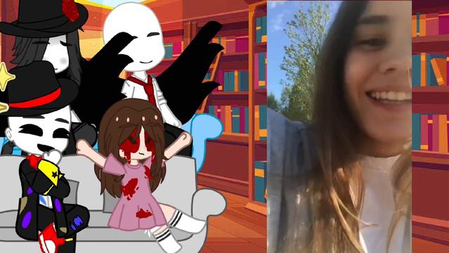 ////реакция безликих и Салли на т/и////[3 часть] смотреть онлайн