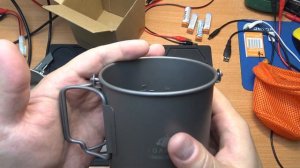 ТИТАНОВАЯ КРУЖКА TOAKS С ALIEXPRESS  РАСПАКОВКА И ОБЗОР OUTDOOR