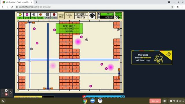 The Cool Math Game of Idle Breakout! смотреть онлайн