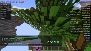 Играю в SkyPvP с читом Flux B15+настройки