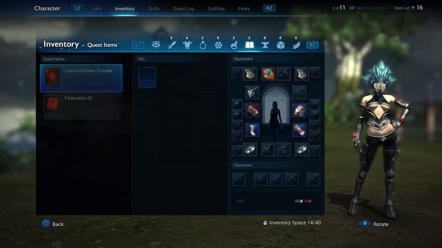 TERA online Ps4 》Крушитель 》Начало