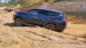 Покатушки Pajero Sport 3 сток, Pajero 4 лифт.