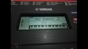 Yamaha PSR-E263 - Three Main Demo Songs