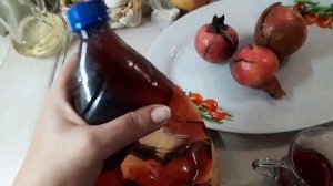 Первый урожай гранатов..готовлю Гранатовый  Соус к мясу, рыбе,овощам