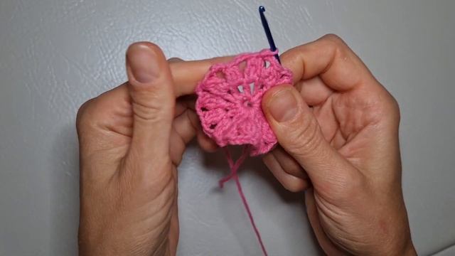 Вяжем квадратный мотив Мотивы крючком Вязание крючком Crochet motif Как заработать на вязании