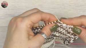 DIY Ленивый жаккард спицами