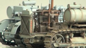 Сталинец С-60. Модель 1:43