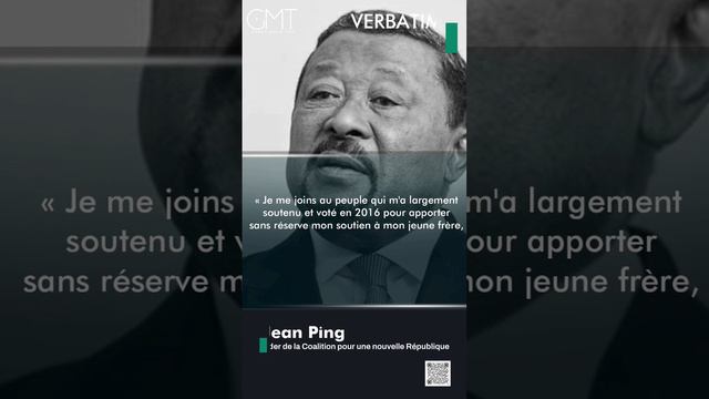 [#Verbatim] Jean Ping : « J’apporte mon soutien à mon jeune frère, le professeur Albert Ondo Ossa »