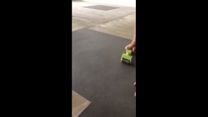 Монтаж винилового пола Forbo на объекте