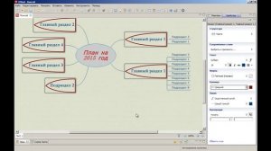 Создаем интеллект карты в программе XMind урок 2