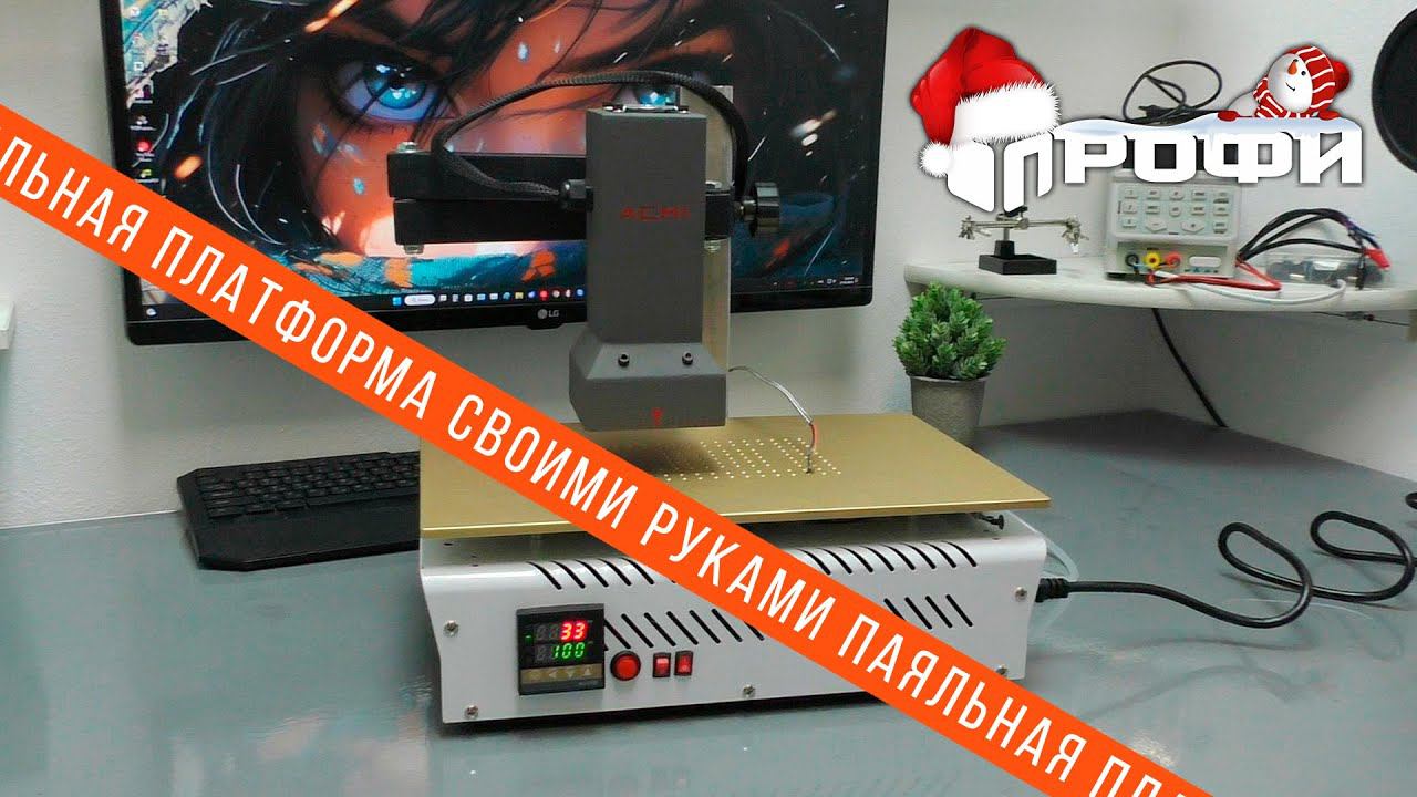 Паяльная платформа из сепаратора для дисплеев. Паяльная платформа своими руками. Часть 2. #профи