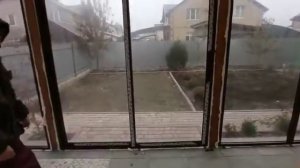 Остекление веранды частного дома.
