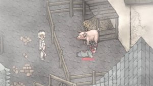 Fear and hunger fed to pigs death scene (All characters + Cut Content)