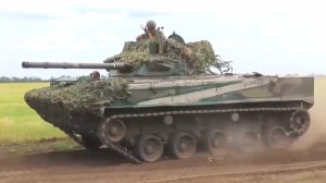 Эпизод боя российской БМД-4М ВДВ на Украине