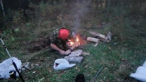 Рыбалка с ночевкой_Поход Рыбалка 24 часа, готовим шашлык