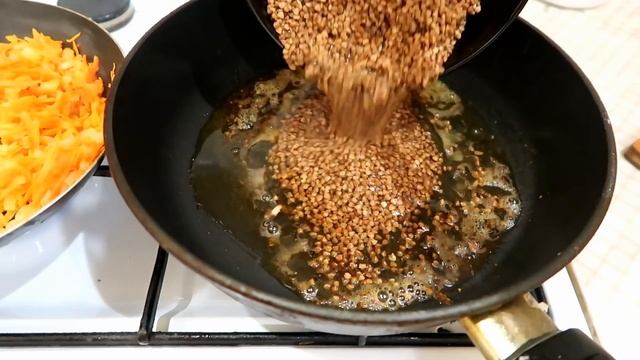 РЕЦЕПТ очень ВКУСНОЙ ГРЕЧКИ. По-другому теперь и не ГОТОВЛЮ