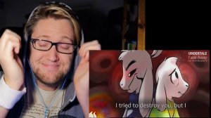 "Fade Away" UNDERTALE Song by MandoPony REACTION! | GOODBYE... |