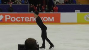 Дмитрий Алиев с тремя чистыми четверными. Произвольная программа. Контрольные прокаты 25.09.22