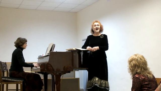 С.Рахманинов "У моего окна" - Любовь Рагозина смотреть онлайн