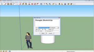 How to add text in Google SketchUp