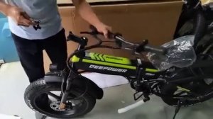 DEEPOWER H20Pro Electric Bicycle Installation Demonstration