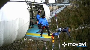 Bungee jumping in Sochi Skypark