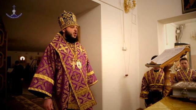 Литургия Преждеосвященных Даров в среду 1-й седмицы Великого поста смотреть онлайн