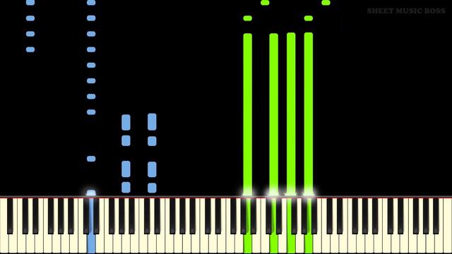 Nightwish - Nemo - Piano Tutorial смотреть онлайн