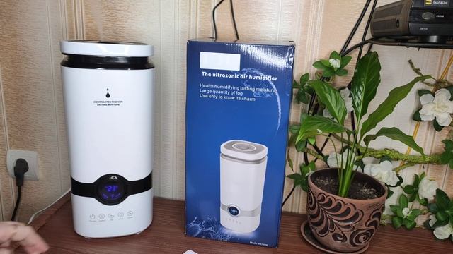 Ультразвуковой увлажнитель воздуха с арома-диффузором с Aliexpress смотреть онлайн