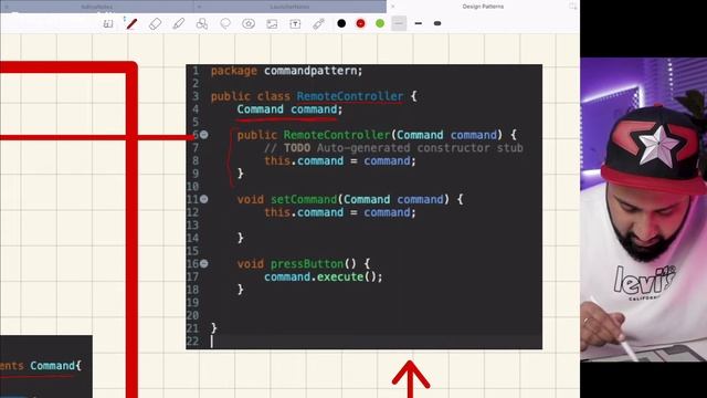 What is Command Design Pattern | DP - 7 | Example with Java Code & Class Diagram | In Hindi