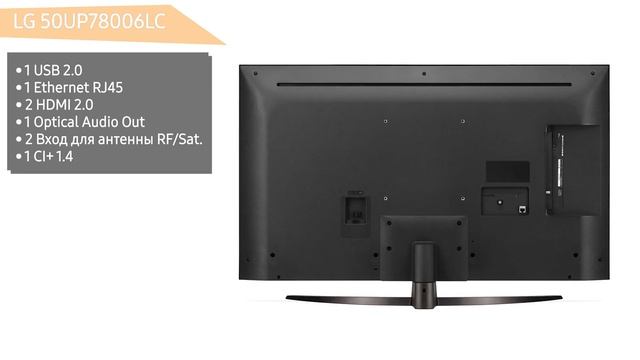 Телевизор LG 50UP78006LC смотреть онлайн
