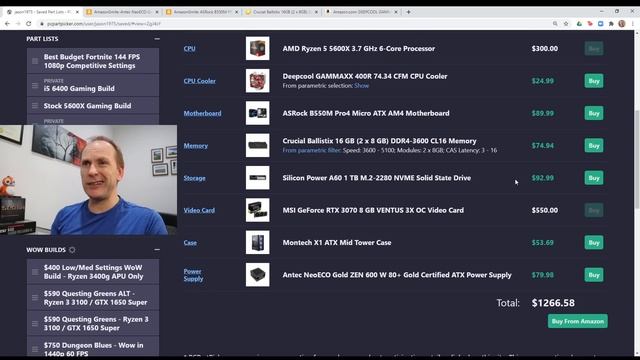 Ryzen 5600X Gaming Build - Memory Speed, Overclocking, Cooling, Best Ryzen 5600X Gaming Build смотреть онлайн