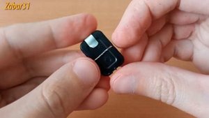 Простой фонарик на кроне 9V