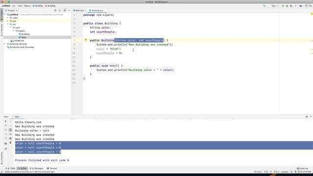 Конструкторы в Java для новичков в программировании