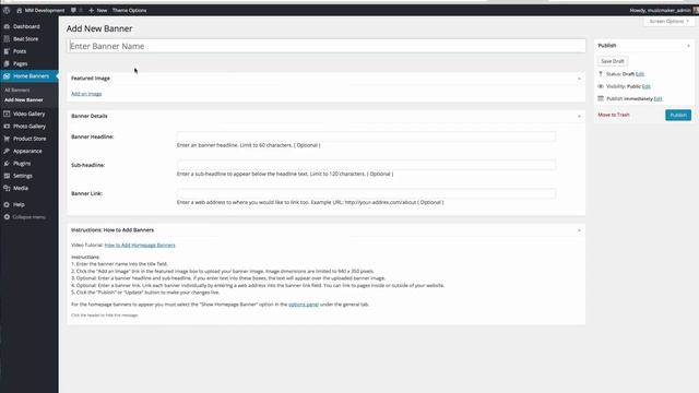 How to Add a Full Width Homepage Banner смотреть онлайн