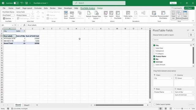 Master Pivot Tables in Excel and Simplify Your Data Analysis!