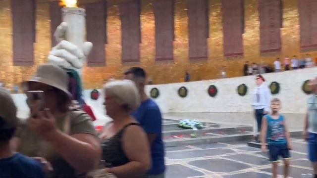 Мамаев курган. Волгоград. Родина - мать зовёт! Смена почётного караула. Виртуальная экскурсия.