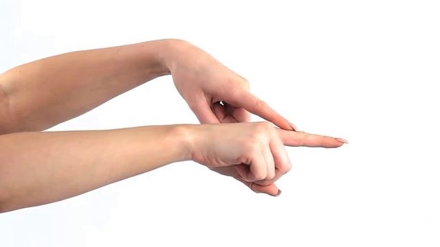 35. Изометрическое разгибание пальца в проксимальном суставе.