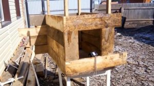 Будка для собаки.Doghouse with your  hands