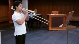 Музичне заняття. Дітям про тромбон.( робота Катерини Павловської).