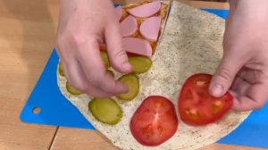 Горячие бутерброды из лаваша на завтрак