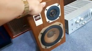 Đã Bán???Loa CORAL EX-101W Kết hợp với Victor  JA G6